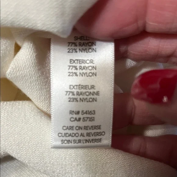 Calvin Klein Cream or Burgundy Soft Turtleneck Sweaters Large New - Picture 9 of 16